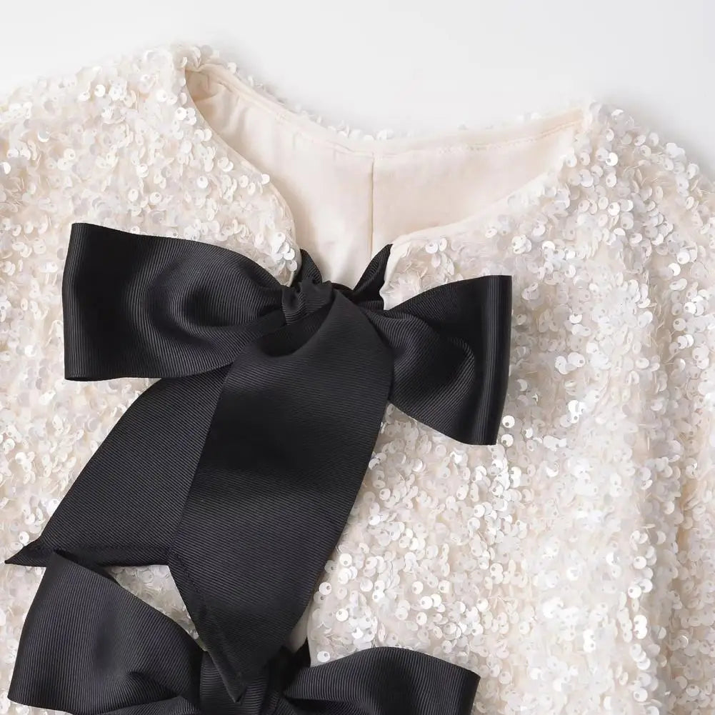Isabella – Glitzernde Pailletten-Kurzjacke für Damen