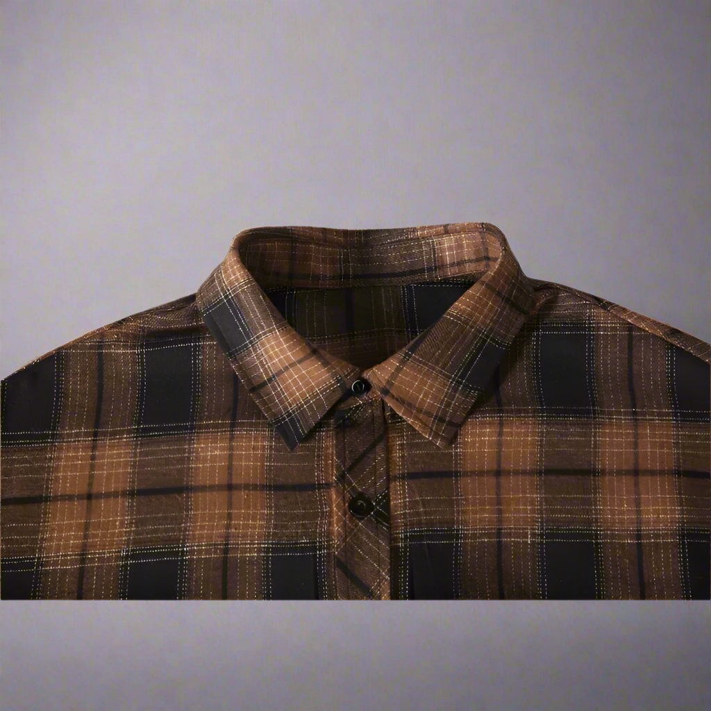 Amir – Klassisches Herren Oversize-Karohemd