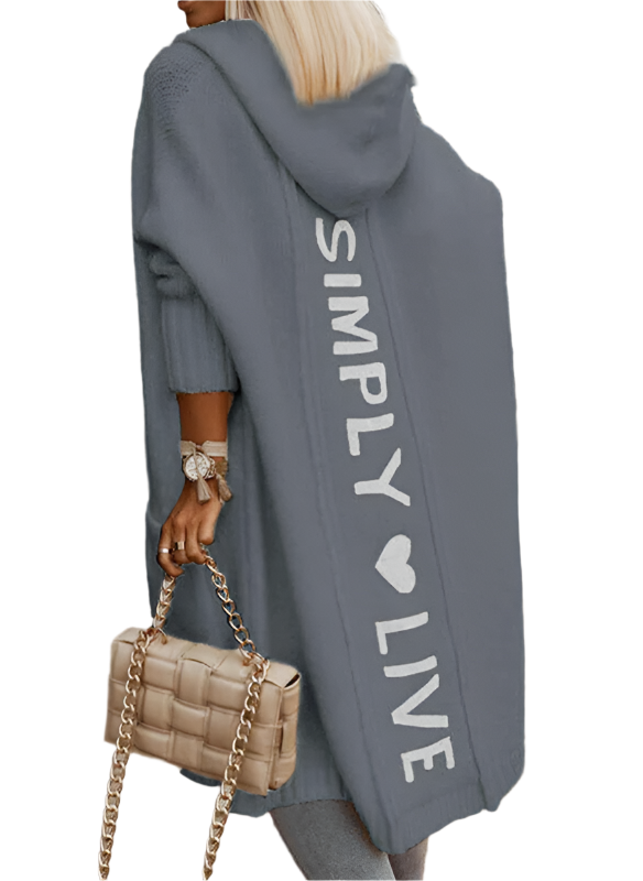 Helena – Gemütliche Oversized Damen Strickjacke