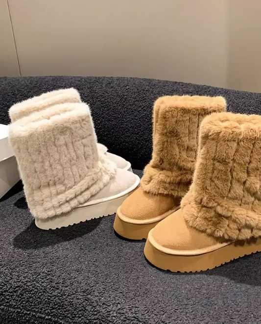 Francesca – Klassische Damen-Cordstiefel für Frauen