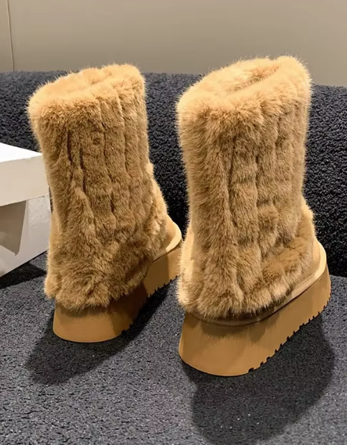 Francesca – Klassische Damen-Cordstiefel für Frauen