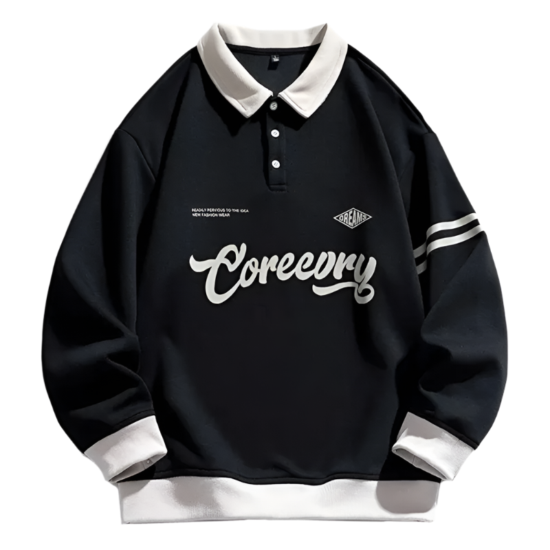 Marcus – Oversized Herren-Sweatshirt mit Kontrastdesign