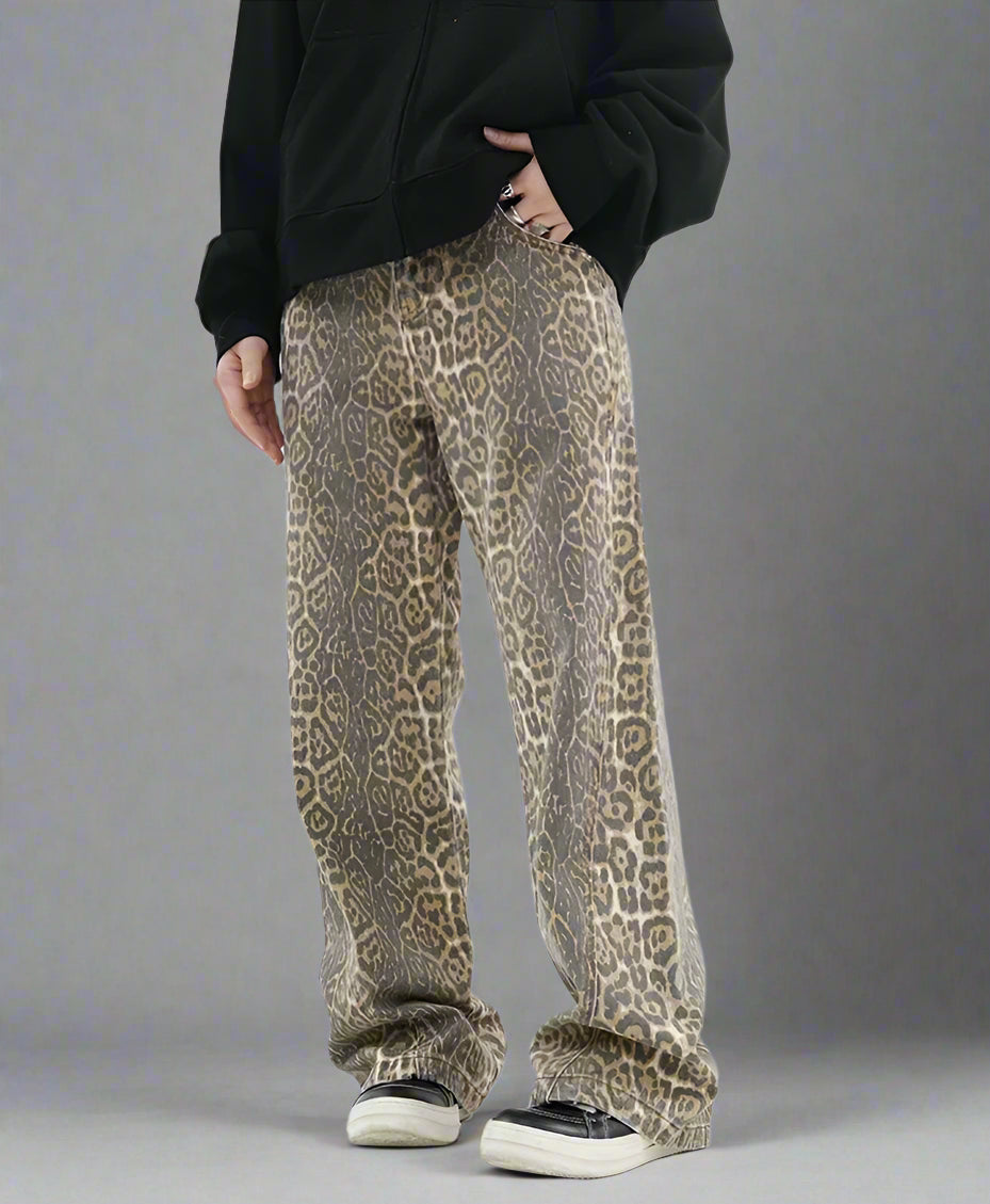 Lorenzo – Retro-Weite Herren-Denimhose