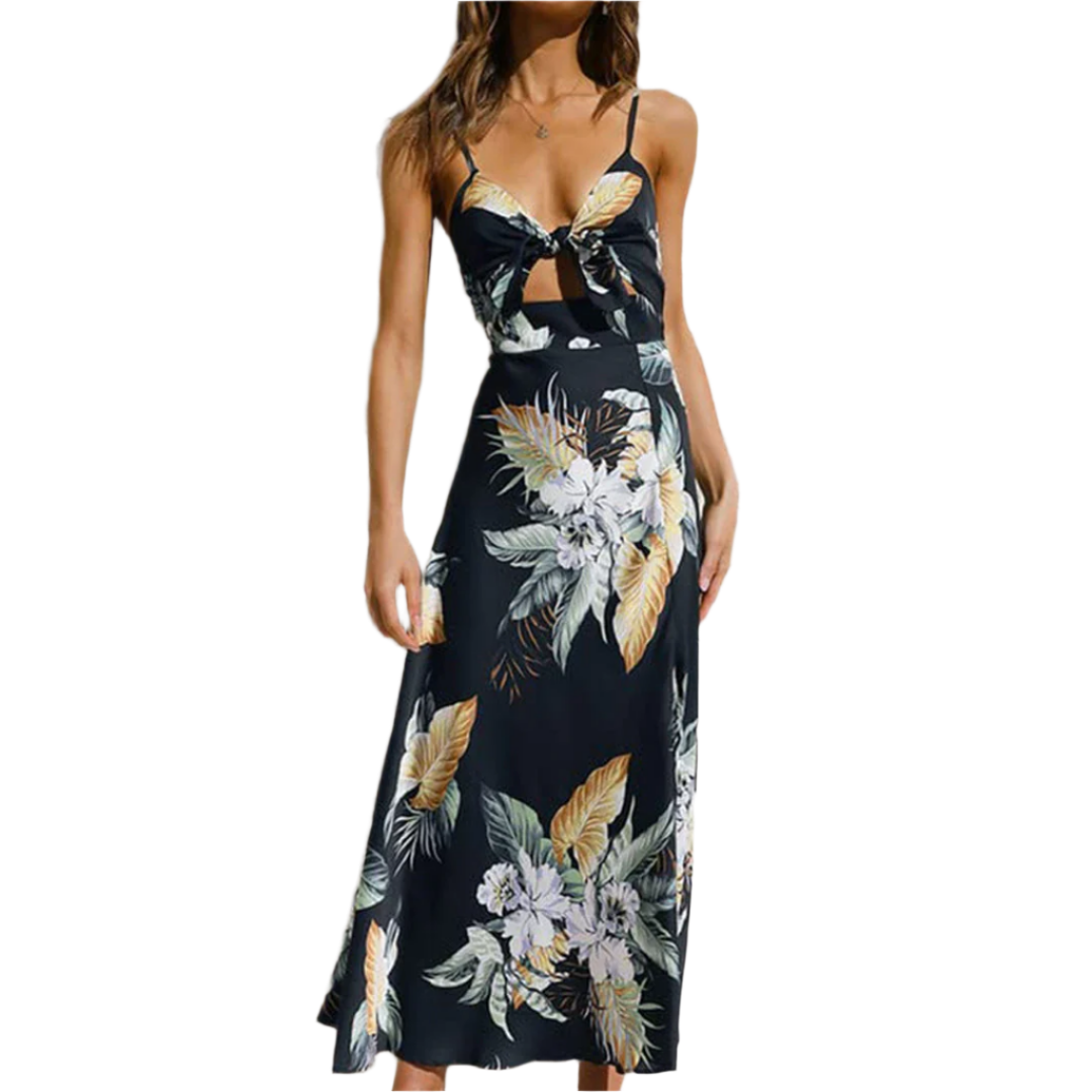 Luna – Florales Eleganz Kleid für Damen