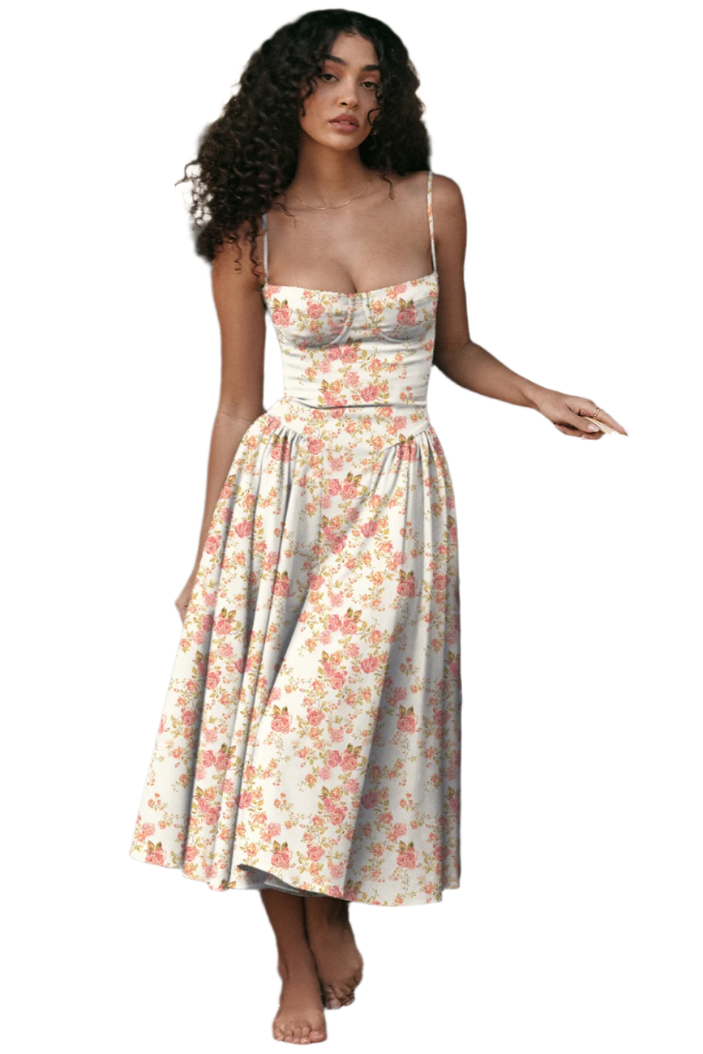 Bianca – Elegantes Damen-Trägerkleid für besondere Anlässe