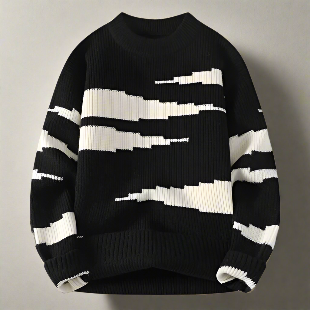 Satoshi – Eleganter Winterpullover für Herren