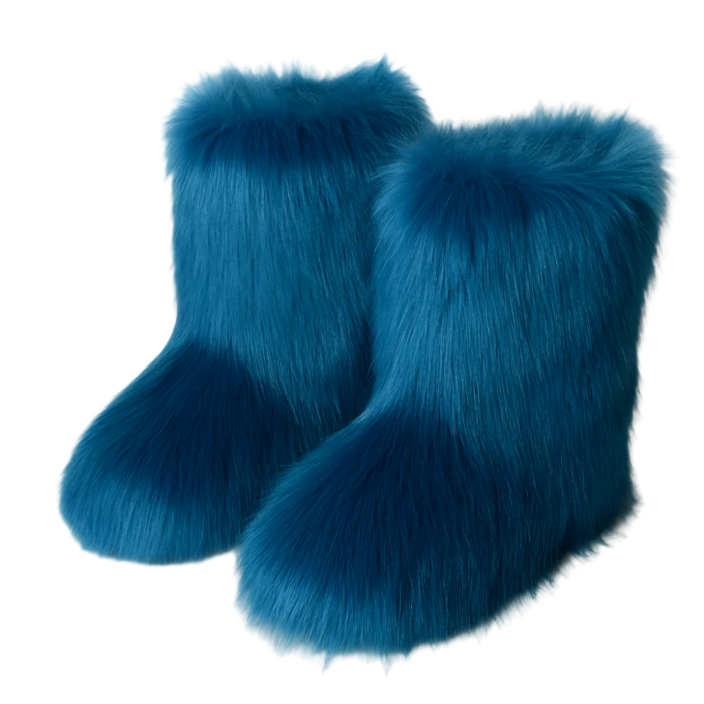 Juliette – Gemütliche Vegane Fluffy Boots für Frauen