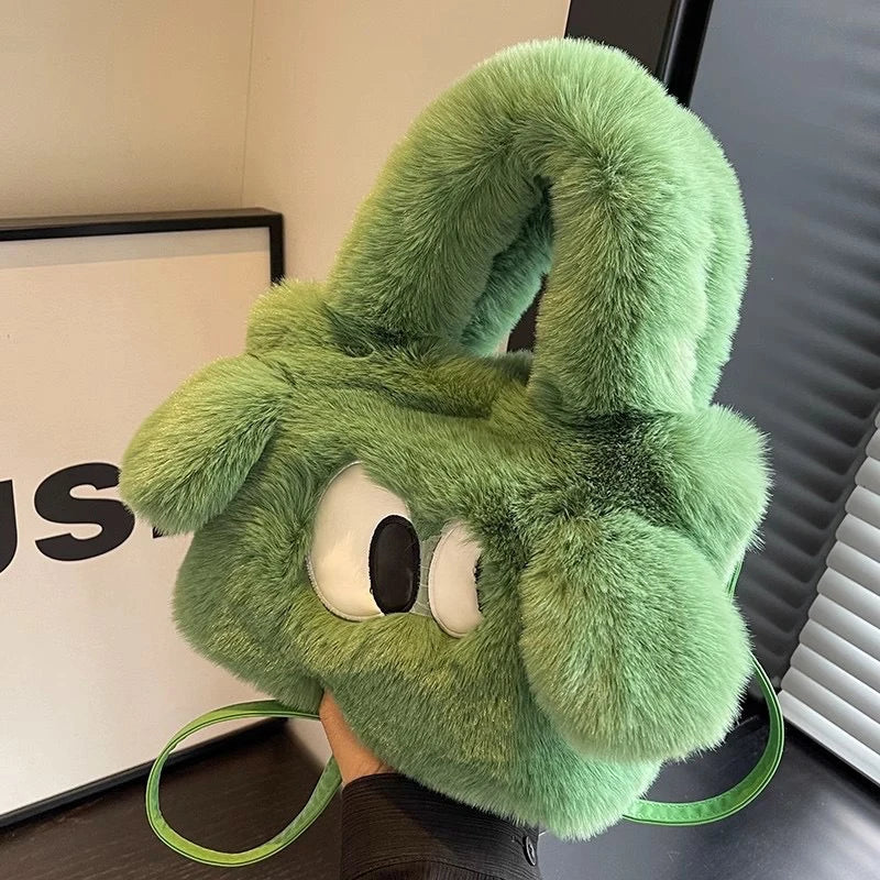 Elena – Luxuriöse Stofftasche für Kuscheltiere