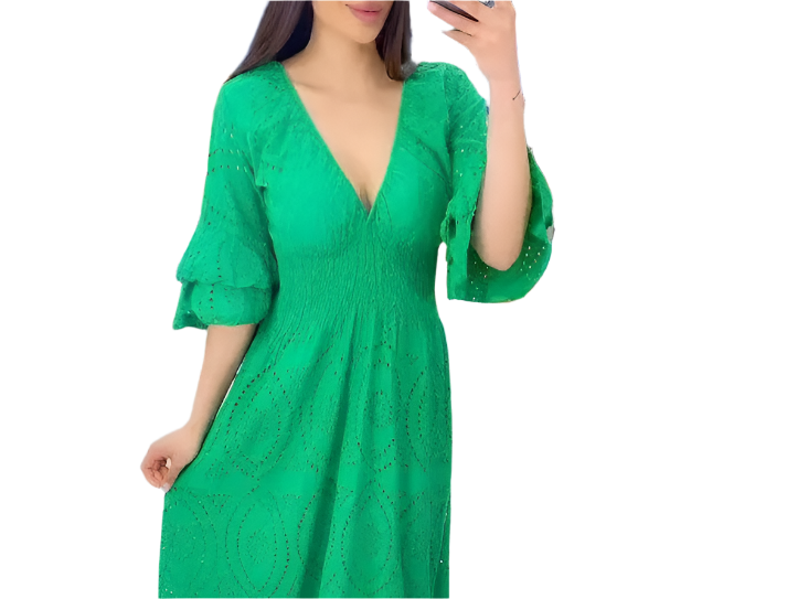 Adèle – Damen Spitzen-Sommerkleid