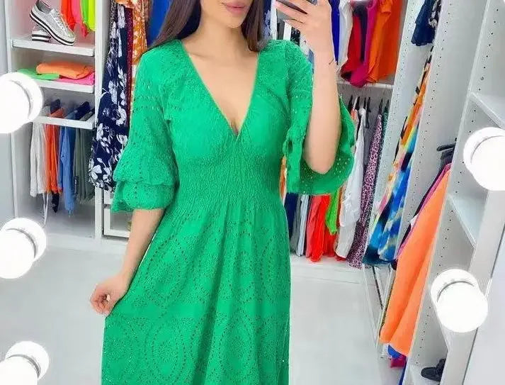 Adèle – Damen Spitzen-Sommerkleid