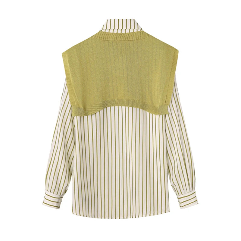 Amelia – Gestreiftes Langarmshirt für Damen