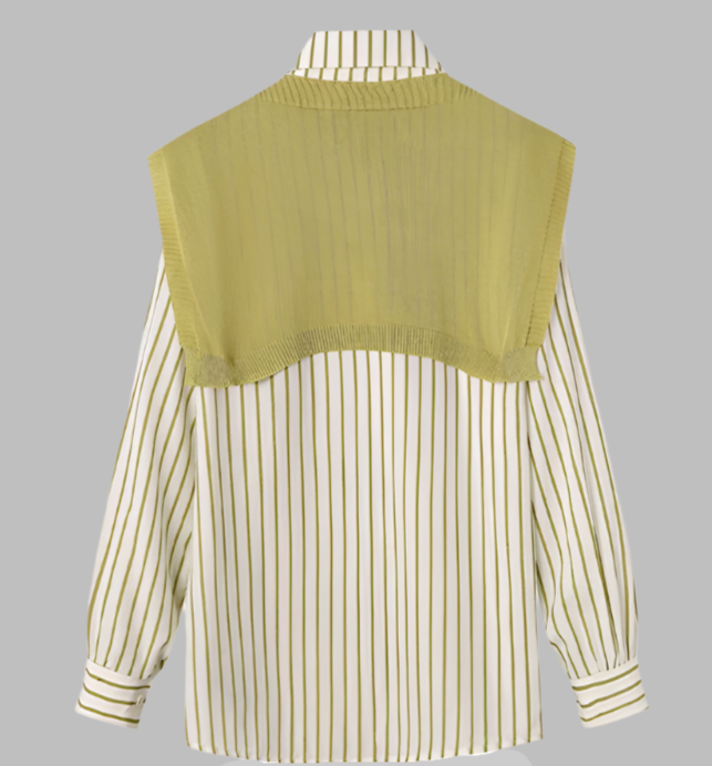 Amelia – Gestreiftes Langarmshirt für Damen