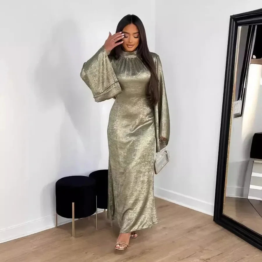 Amina – Elegante Luxus Dubai Abaya für Damen