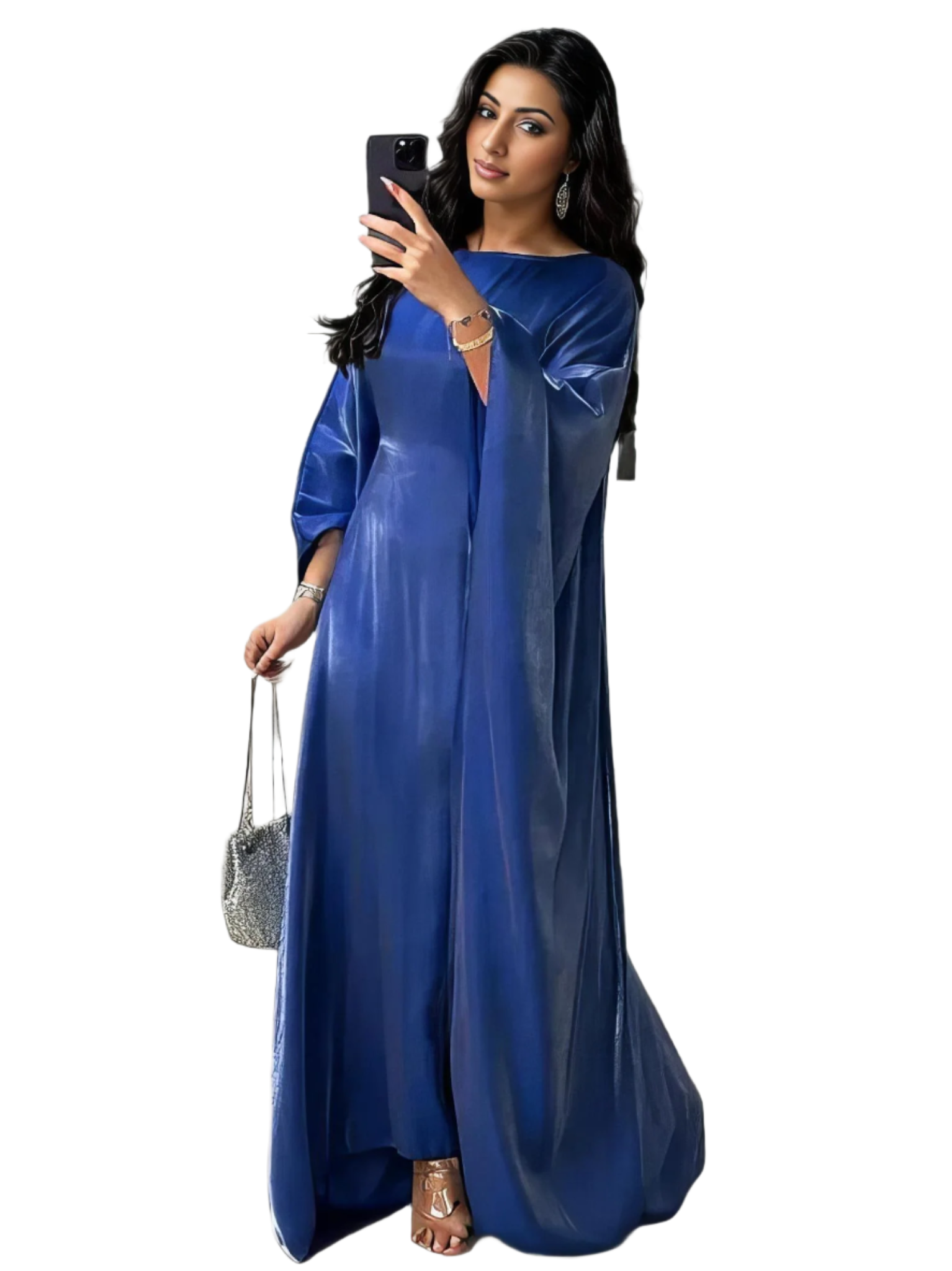 Eva – Schmetterlings-Abaya Kleid für Damen