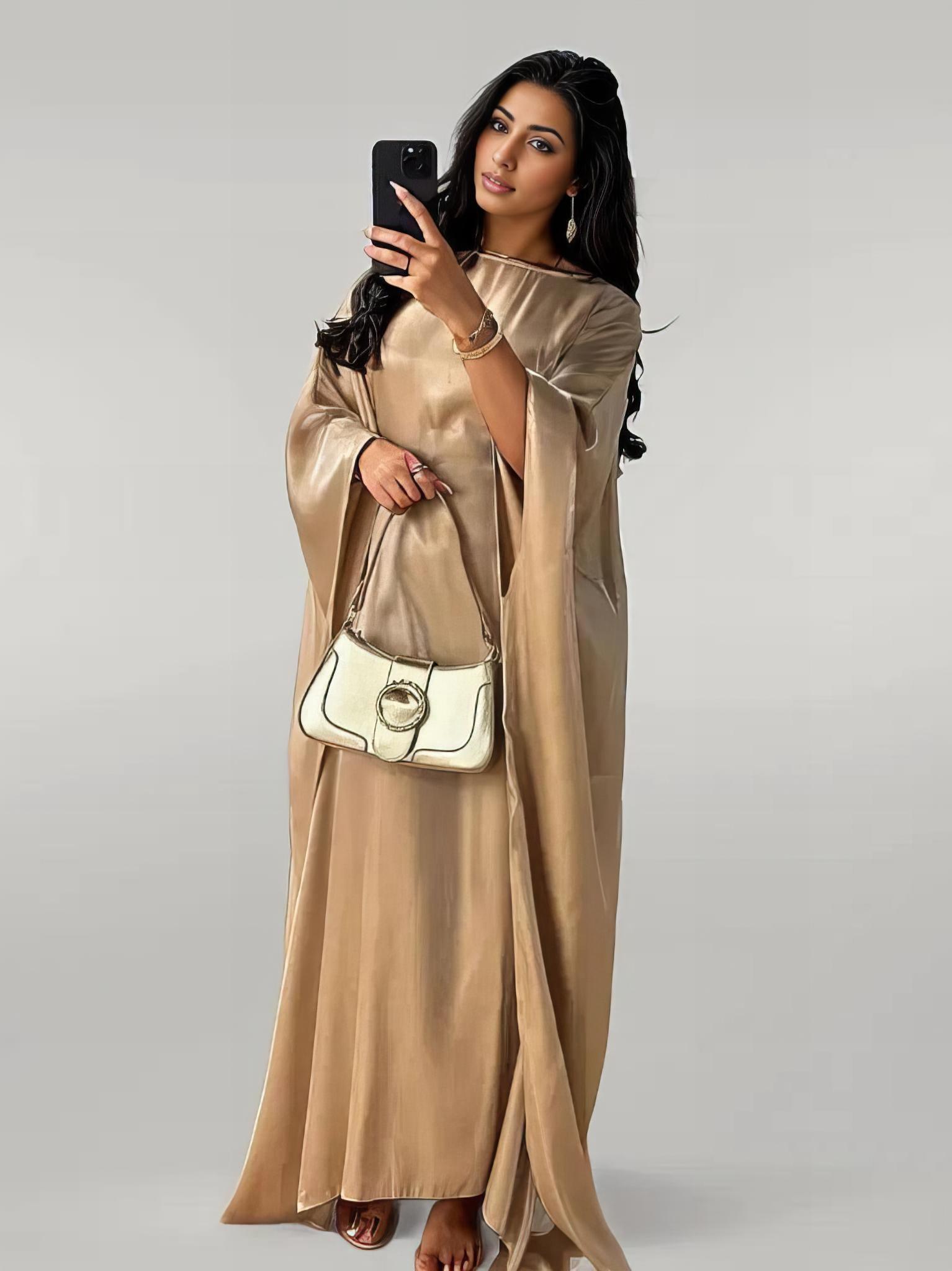 Eva – Schmetterlings-Abaya Kleid für Damen