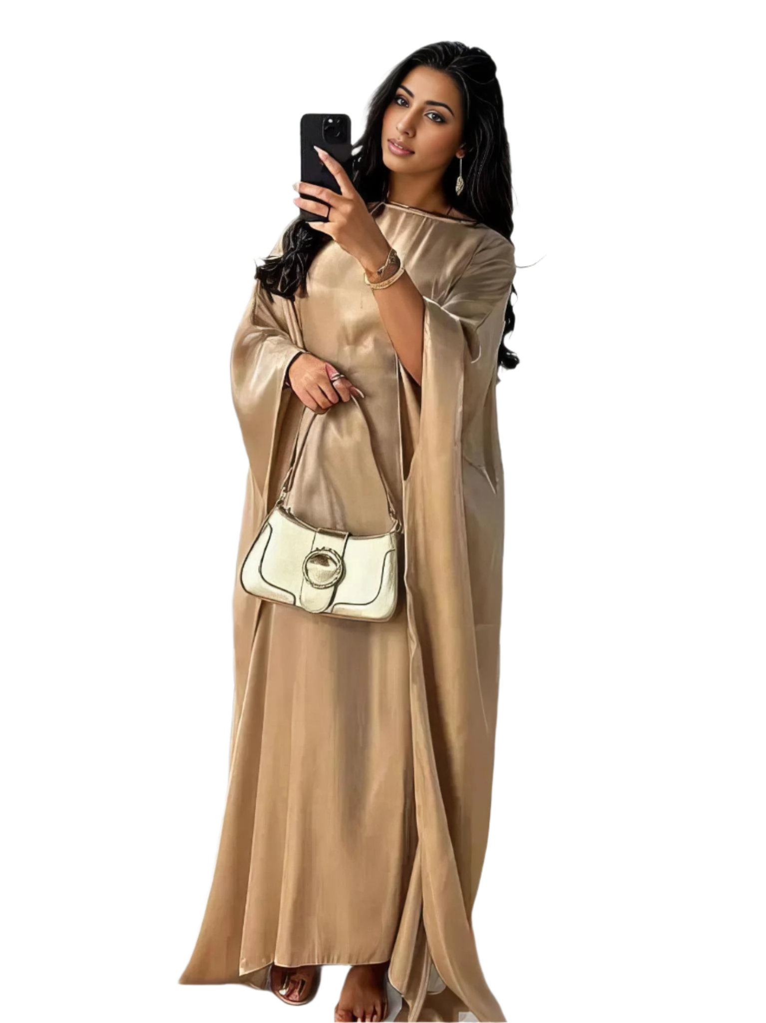 Eva – Schmetterlings-Abaya Kleid für Damen