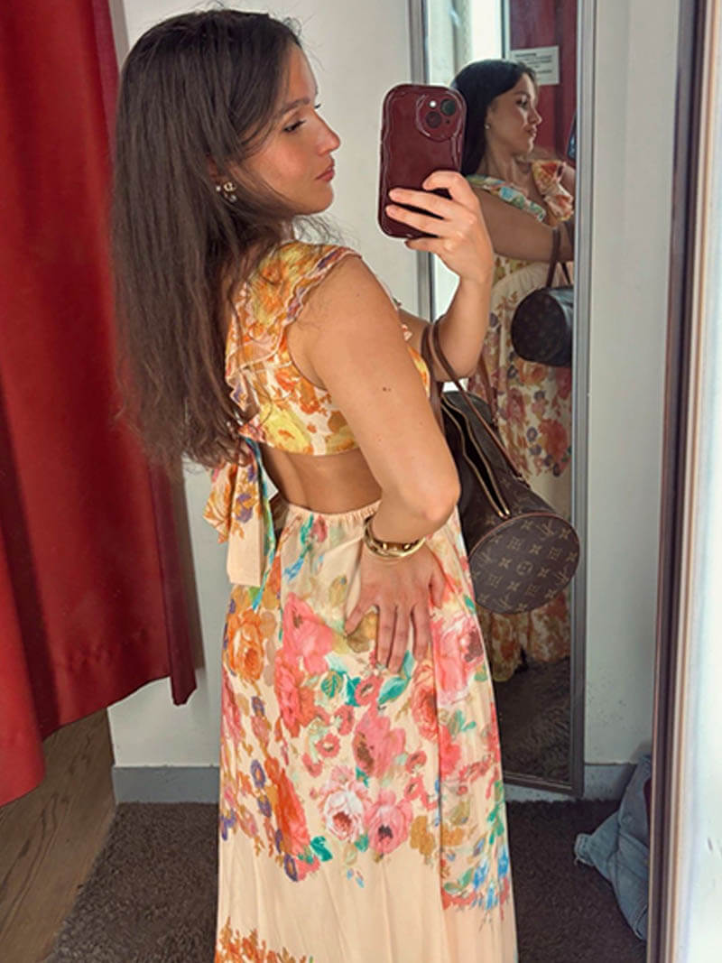 Elena – Elegantes Damen Maxikleid