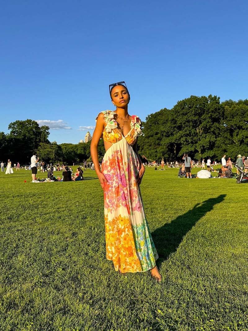 Elena – Elegantes Damen Maxikleid