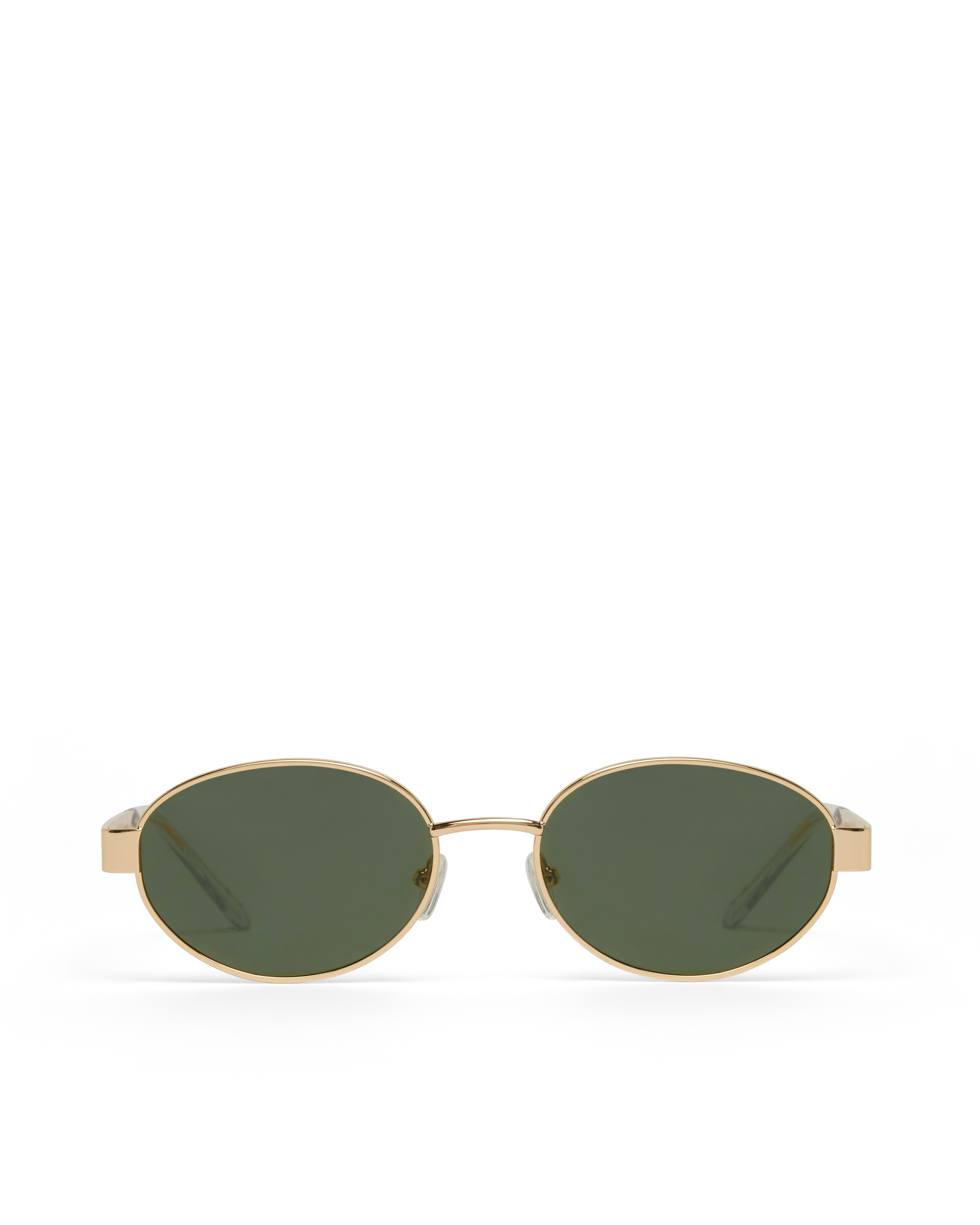 Giovanna – Vintage Chic Runde Metallsonnenbrille für Damen