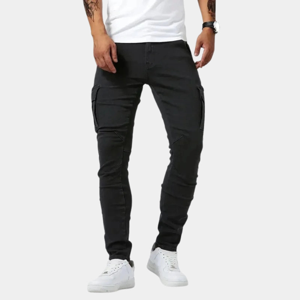 Luca – Herren Slim Fit Cargo Jeans