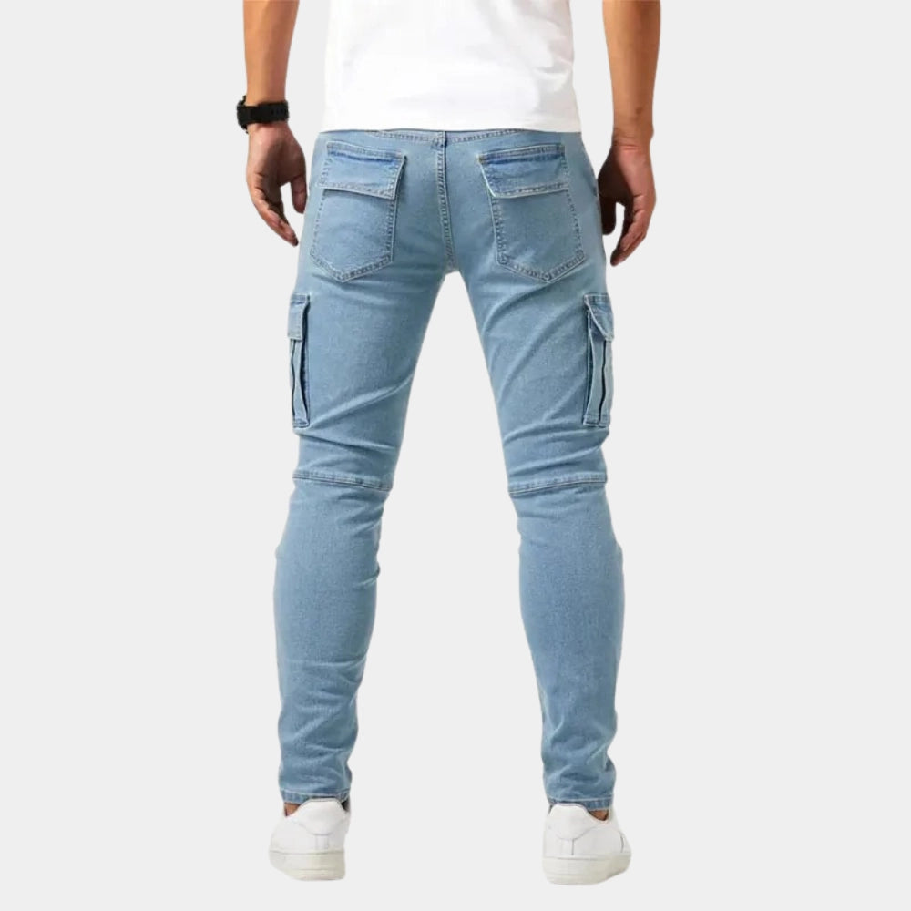 Luca – Herren Slim Fit Cargo Jeans