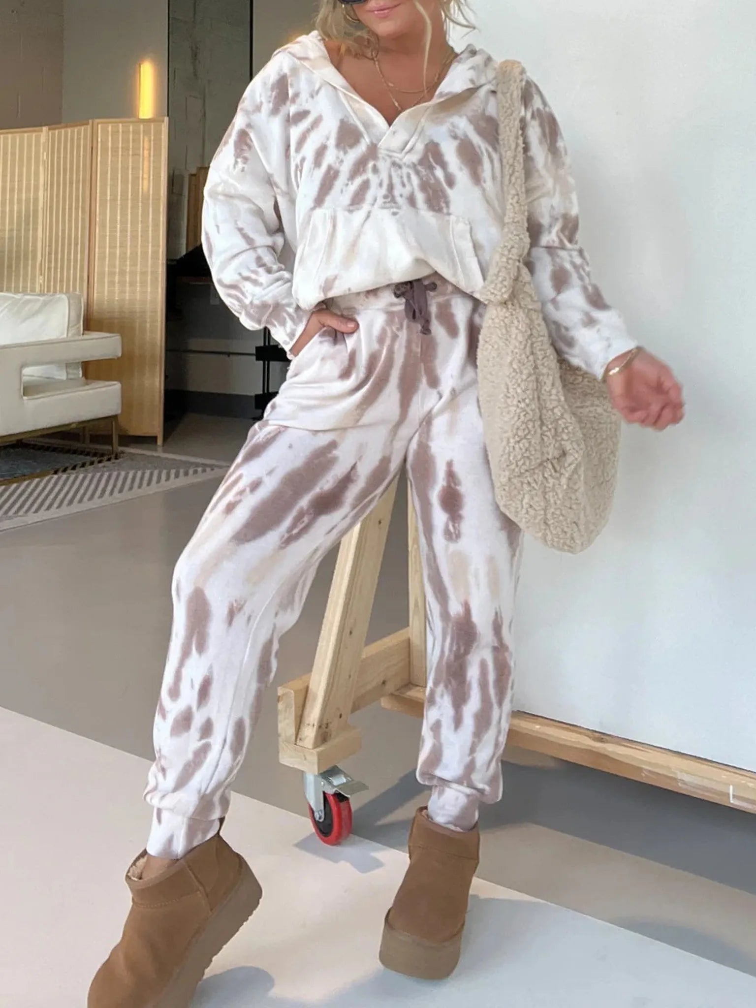 Sofia – Wärmendes Damen Hoodie- und Jogginghose-Set