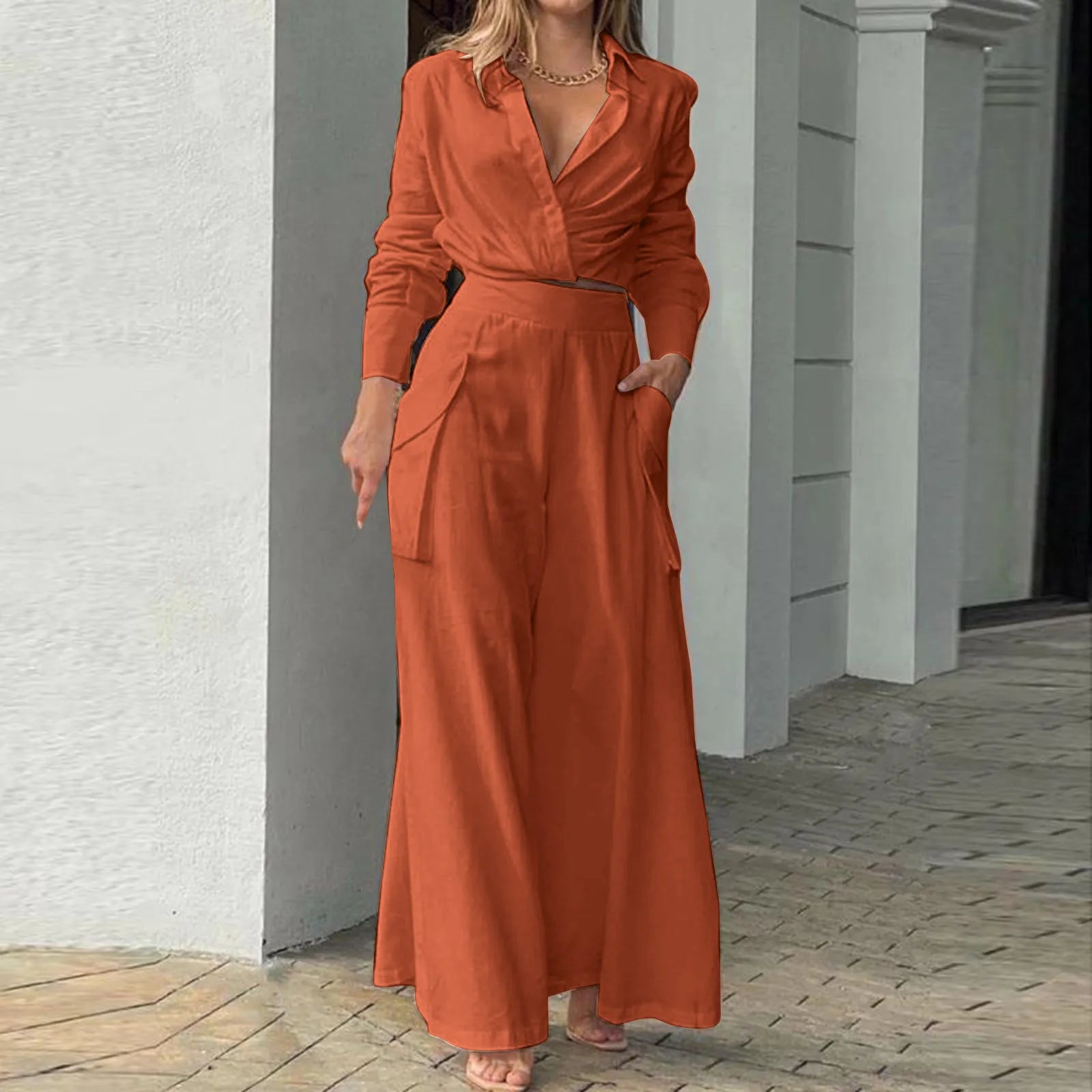 Giulia – Weiches Damen-Hosenset