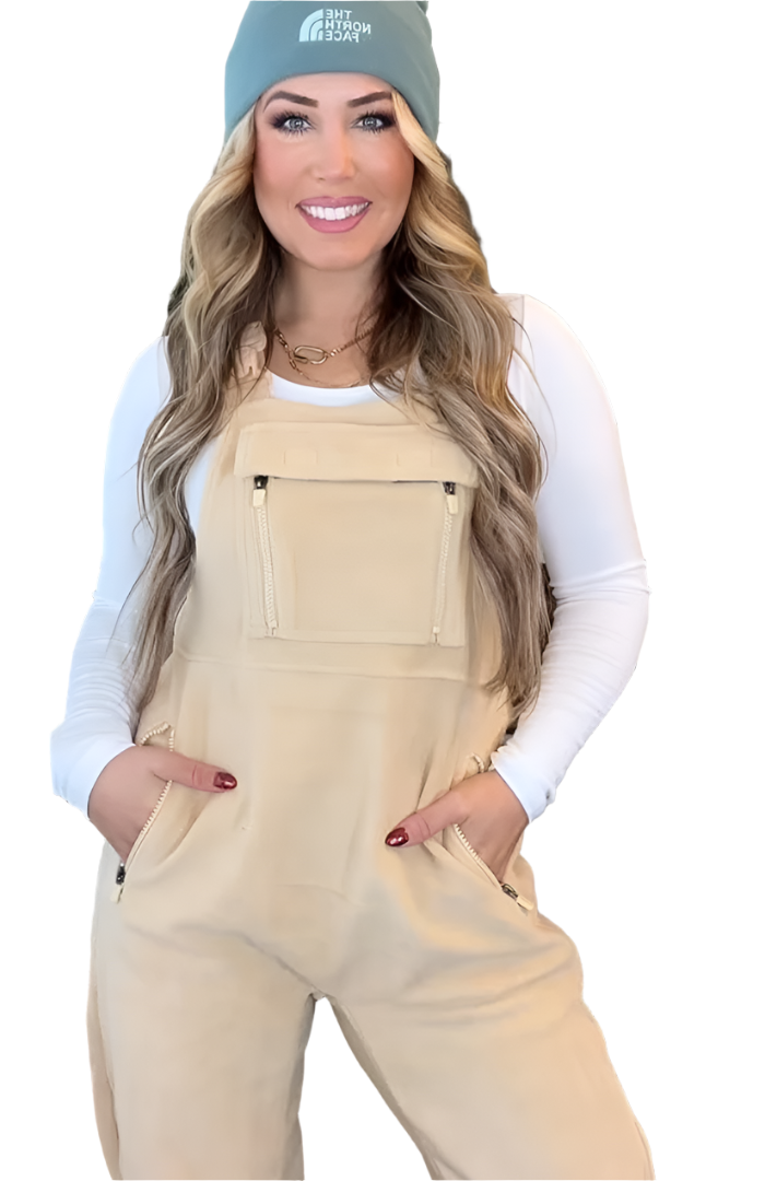 Isabella – Stilvoller Fleece-Overall für Damen