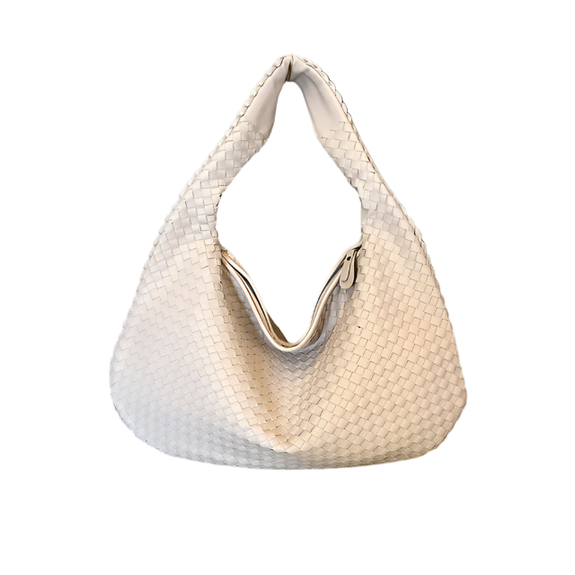 Elena – Woven Lederhandtasche für Damen
