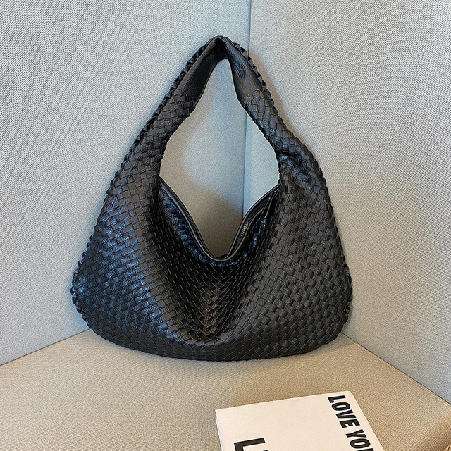 Elena – Woven Lederhandtasche für Damen