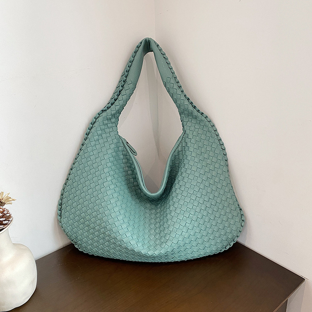 Elena – Woven Lederhandtasche für Damen