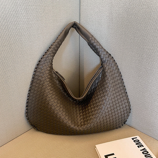 Elena – Woven Lederhandtasche für Damen