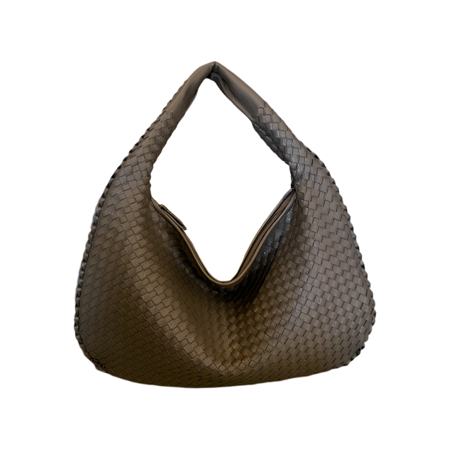Elena – Woven Lederhandtasche für Damen