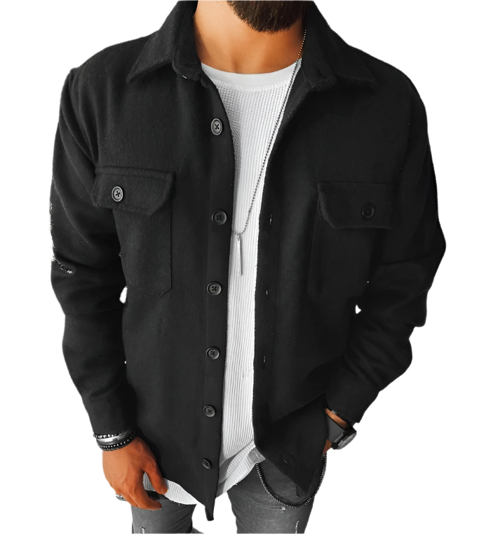 Lorenzo – Kuschelige Sherpa-Jacke für Herren