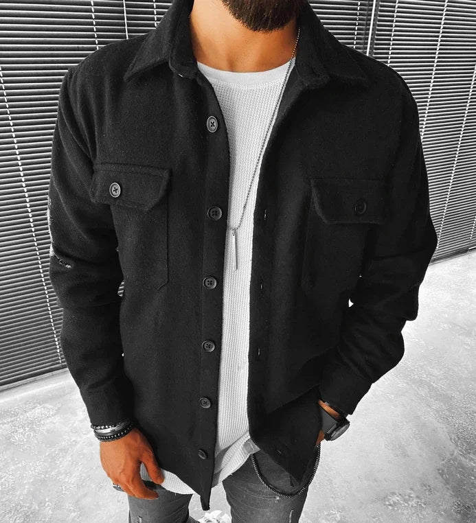 Lorenzo – Kuschelige Sherpa-Jacke für Herren