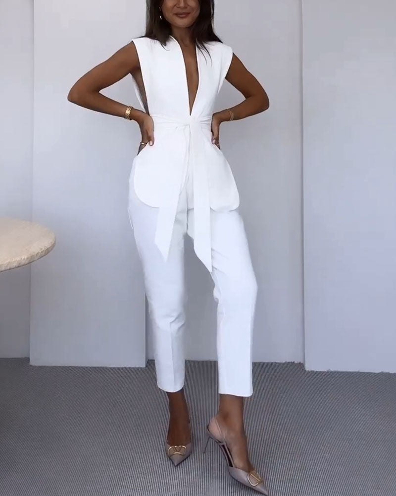 Isabella - Ärmelloses Set für Damen