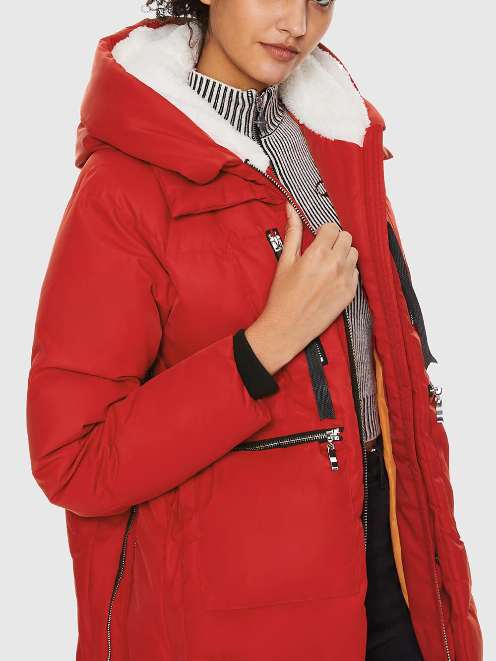 Aurélie – Arctic Elegance Damen Winterjacke