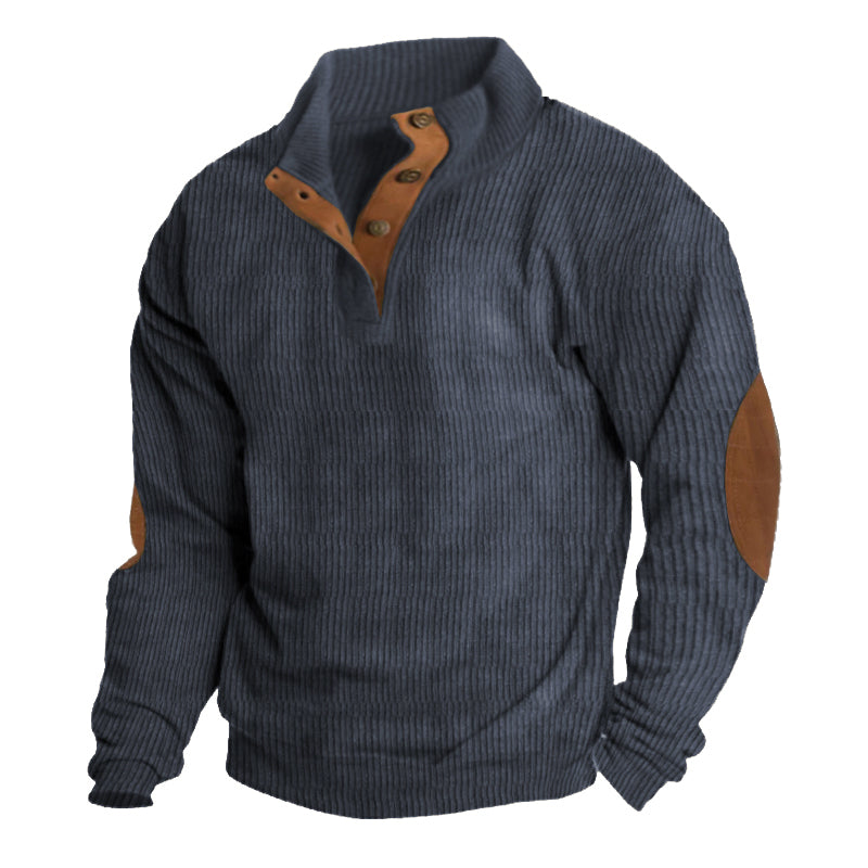 Marco – Gemütlicher Corduroy Crewneck Sweatshirt für Herren