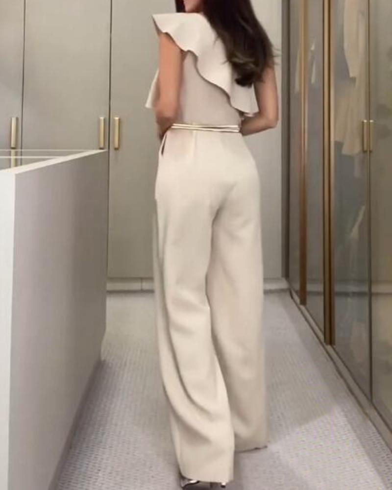 Alessia – Vielseitiger Damen Stretch Jumpsuit