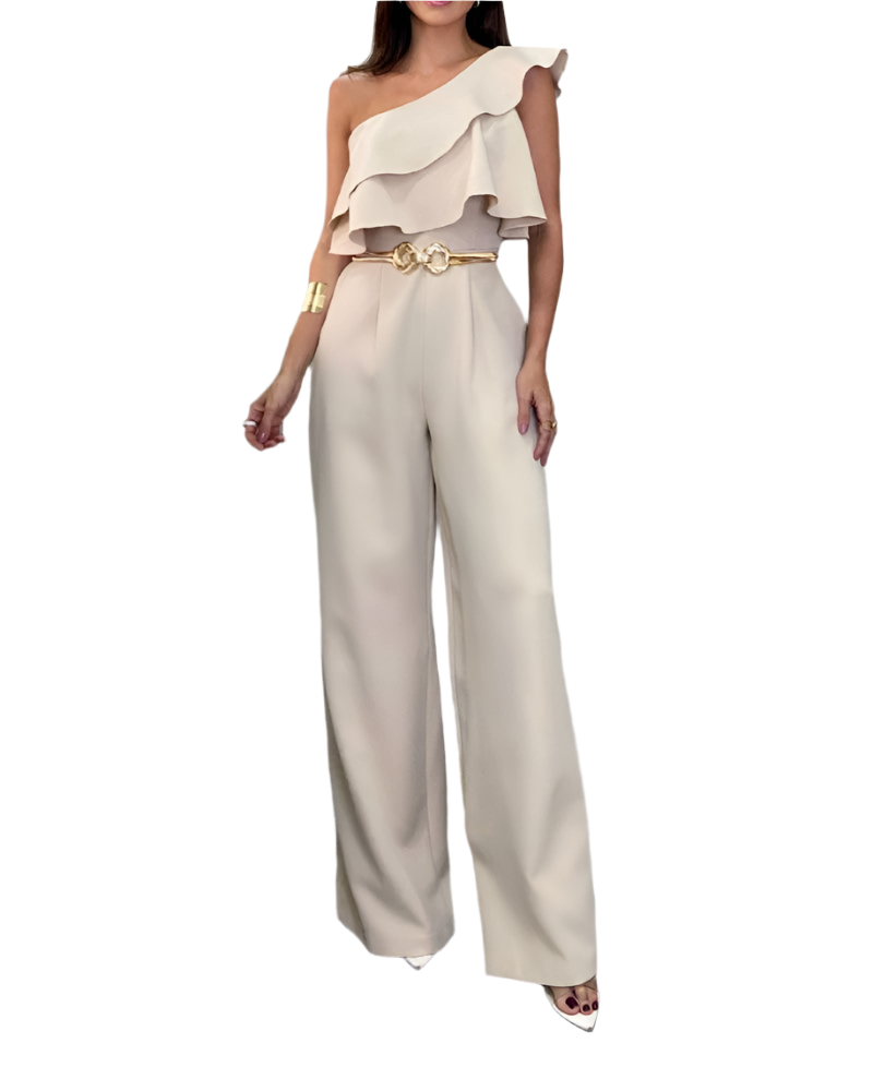 Alessia – Vielseitiger Damen Stretch Jumpsuit