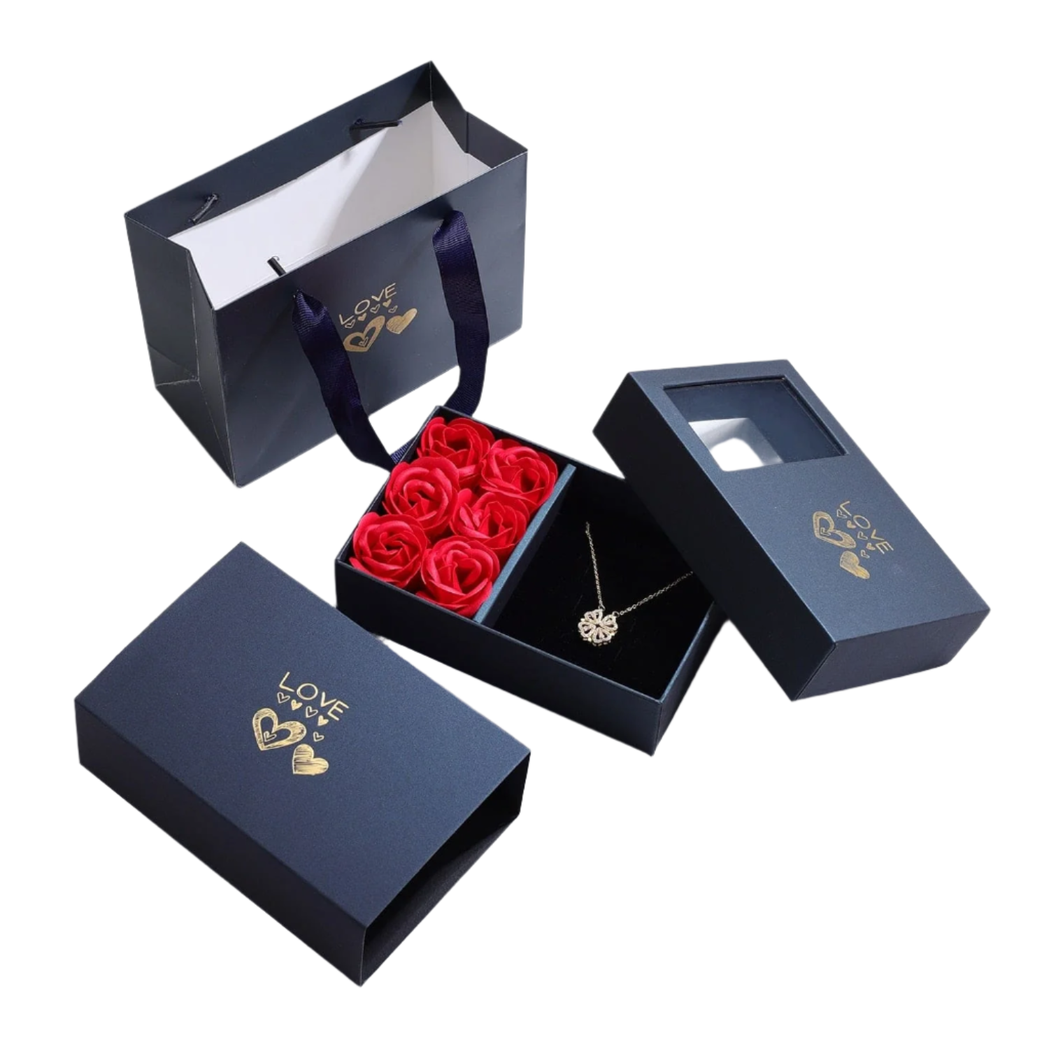 Sofia – Hearts Halskette für Damen