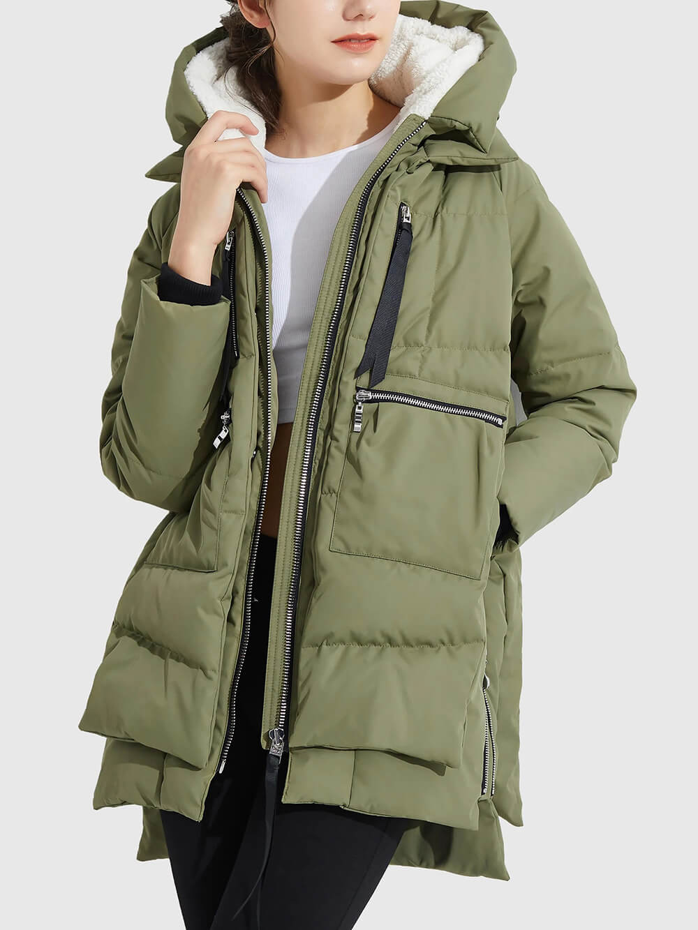 Aurélie – Arctic Elegance Damen Winterjacke