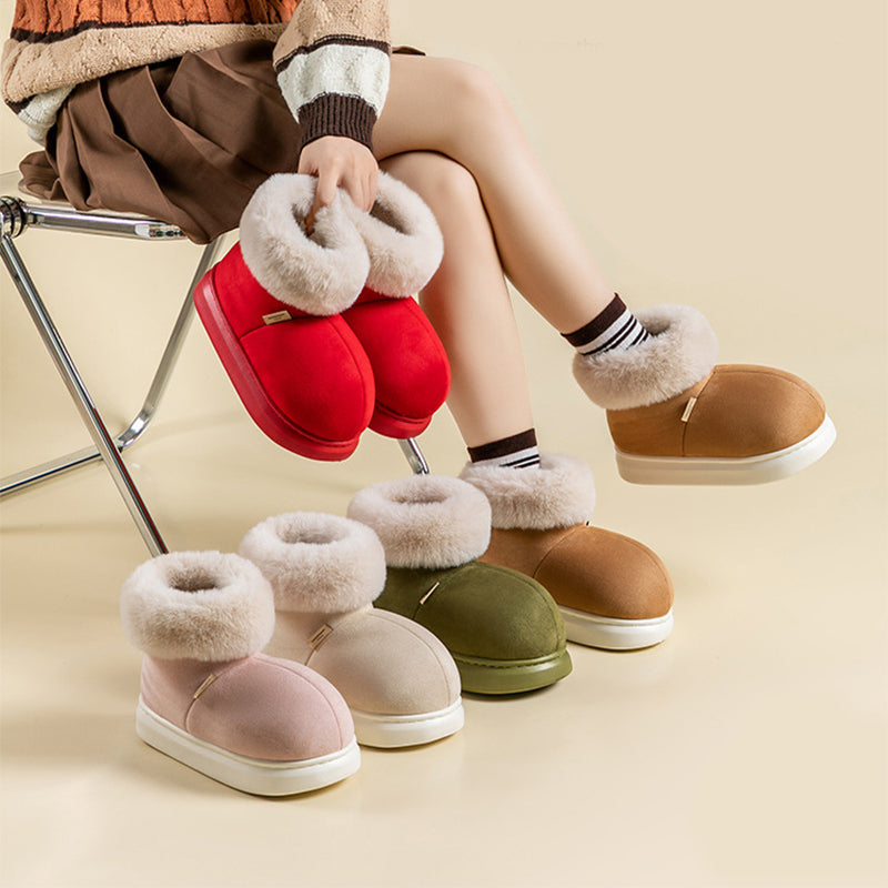 Céleste – Winter Wonderland Fluffy Boots