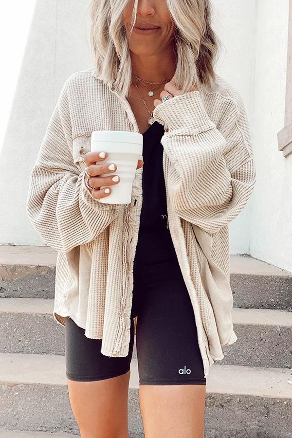 Amélie – Bequeme Sherpa Damen Shirtjacke