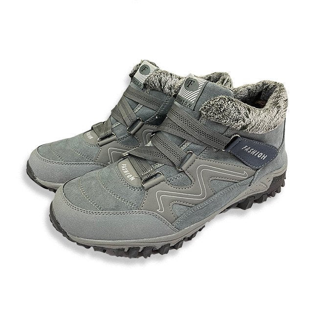 Alessandro – Gemütliche Plüschgefütterte Winterstiefel für Herren