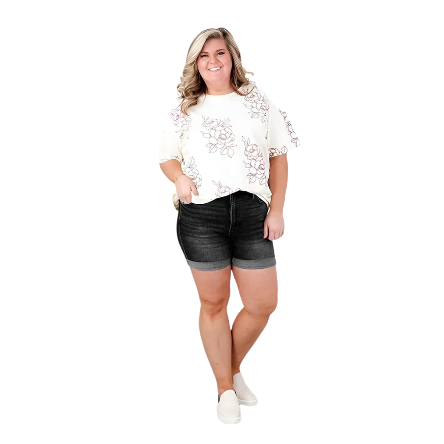Camille – Figurbetonte Damen-Shorts mit Stretch