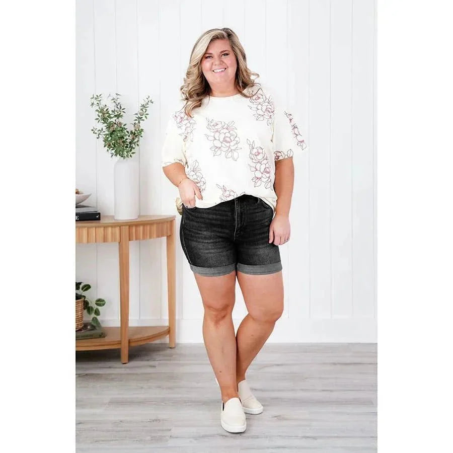 Camille – Figurbetonte Damen-Shorts mit Stretch