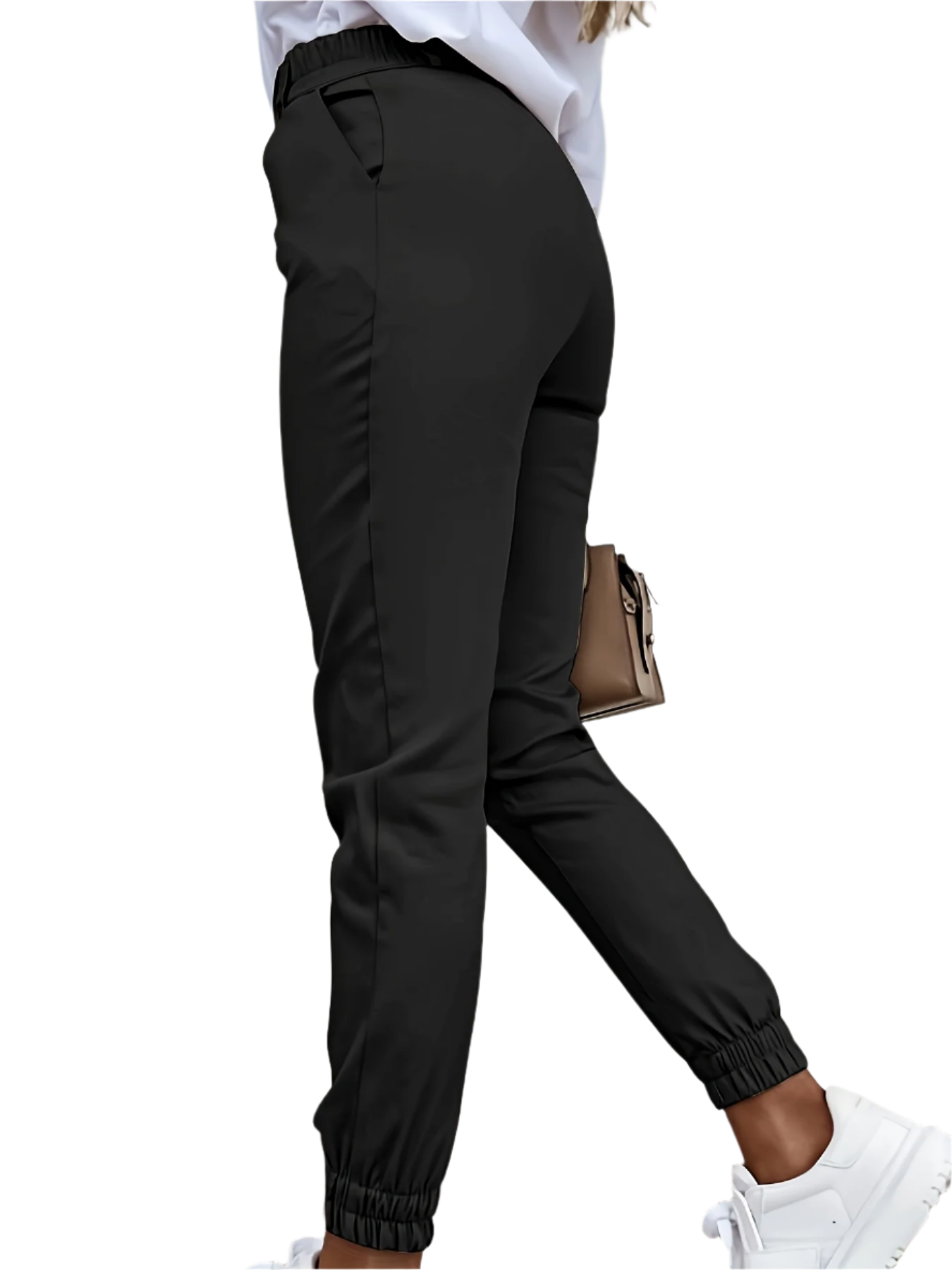 Nova– Schlichte Button-Hose für Damen