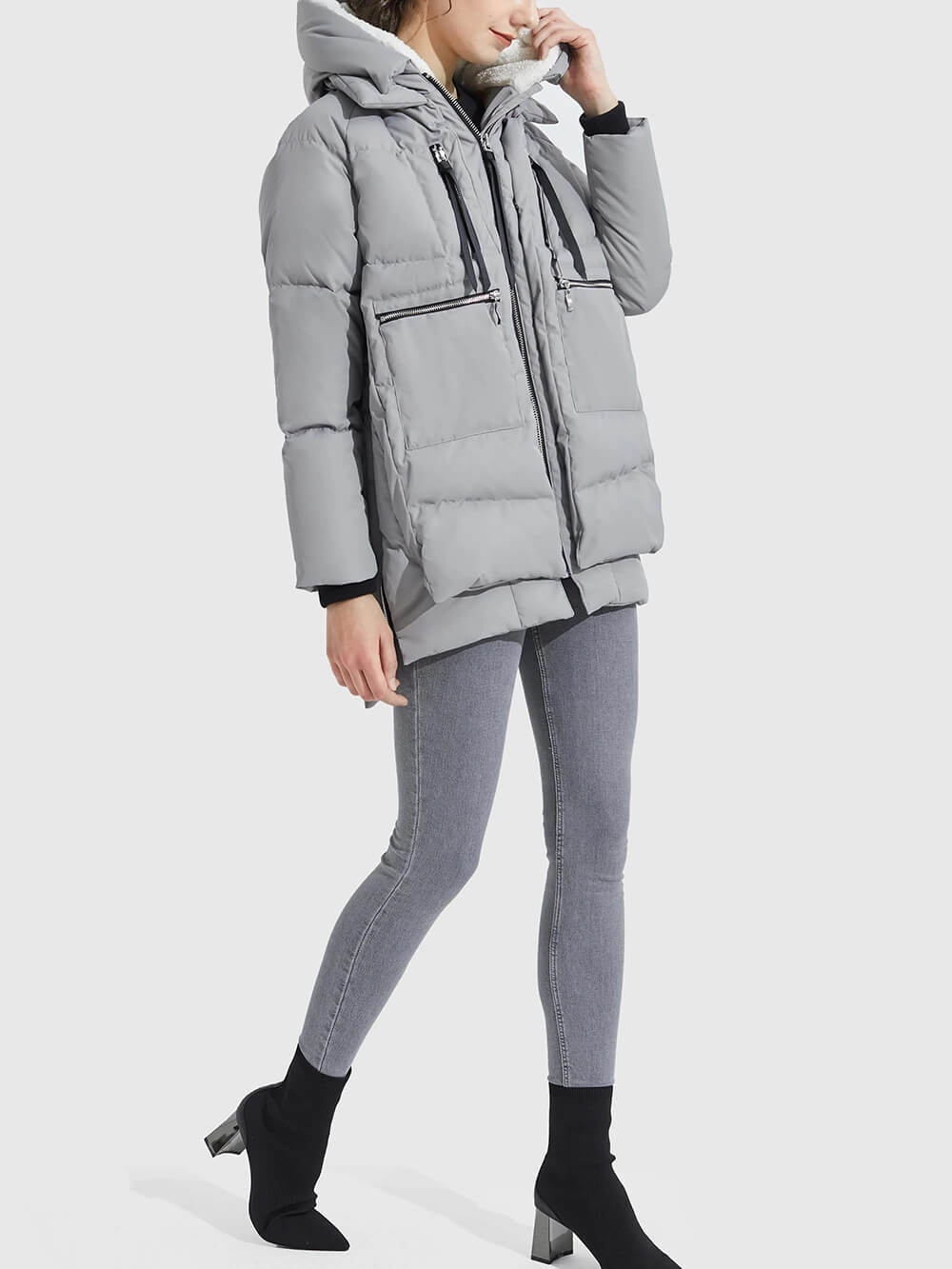 Aurélie – Arctic Elegance Damen Winterjacke