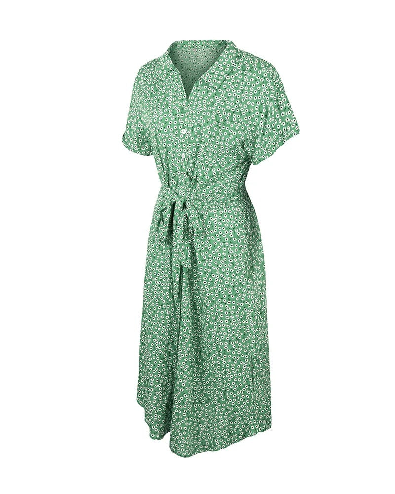 Sofia – Verspieltes Sommerkleid mit Blumenmuster für Damen